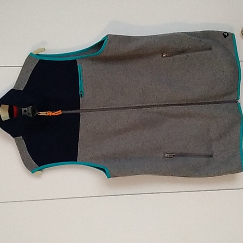 Sperry men's grey knit vest size XLARGE